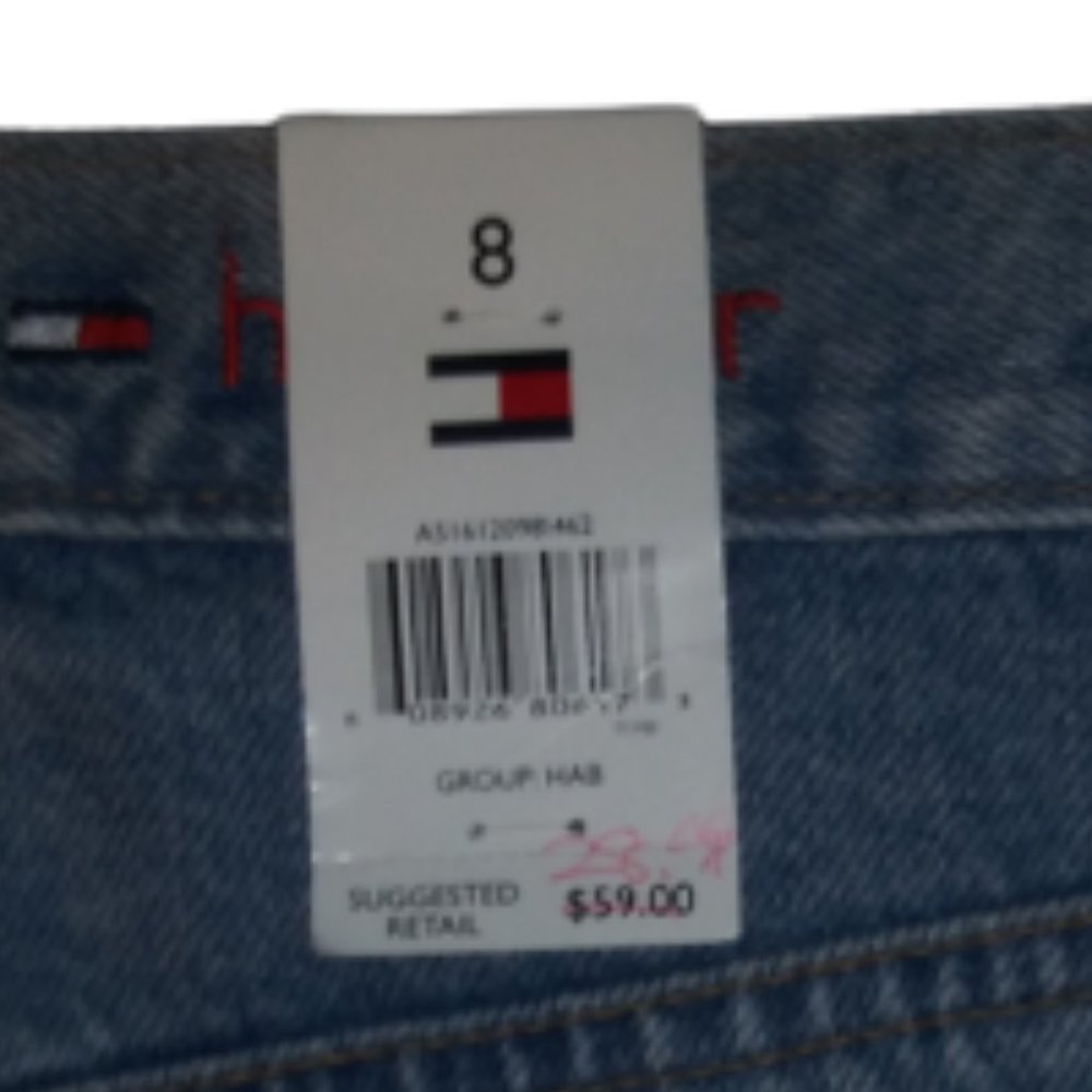 Tommy Hilfiger Denim Skirt NWT Size 8 - Picture 11 of 12